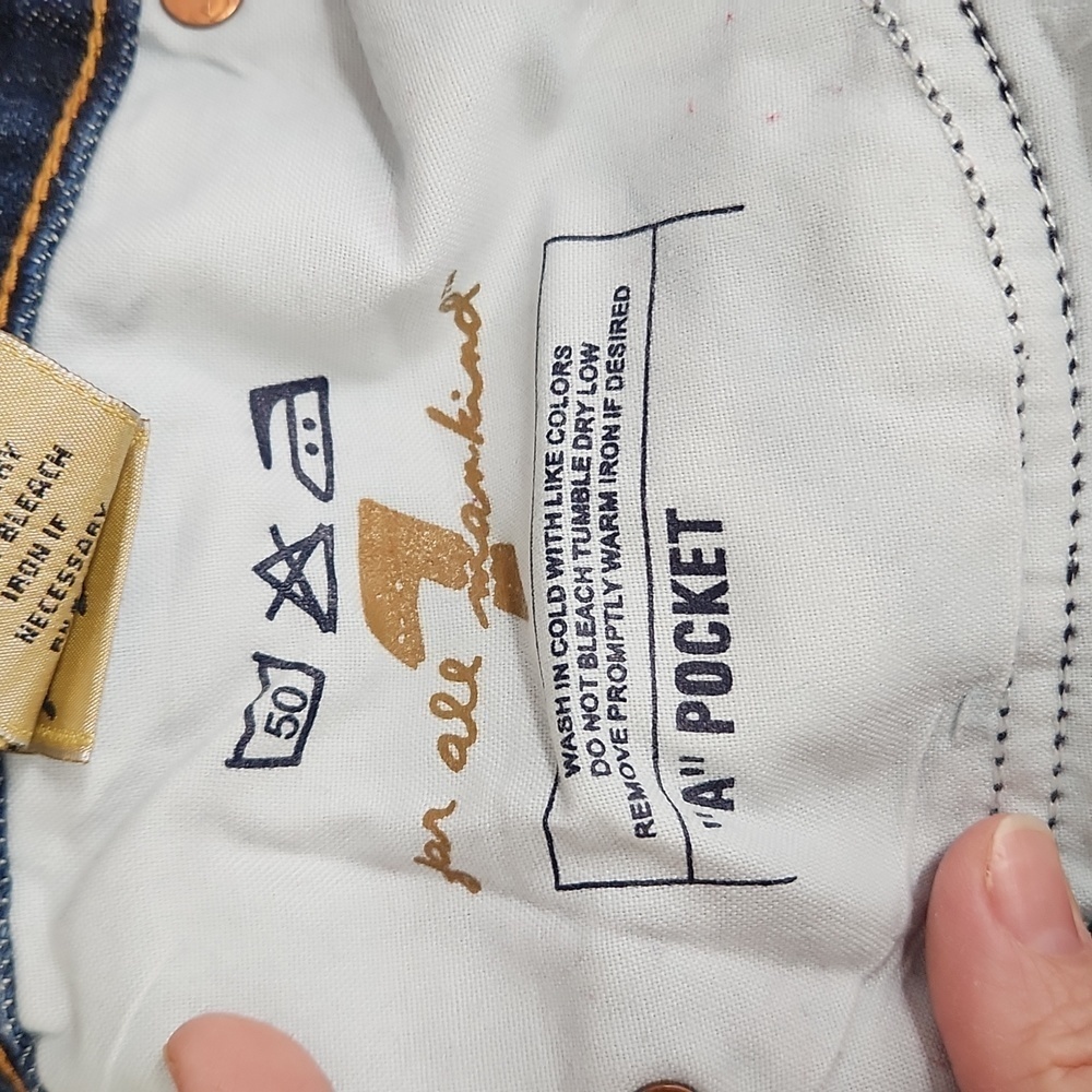 7For All Mankind "A" Pocket Bootcut Jeans - Picture 7 of 8